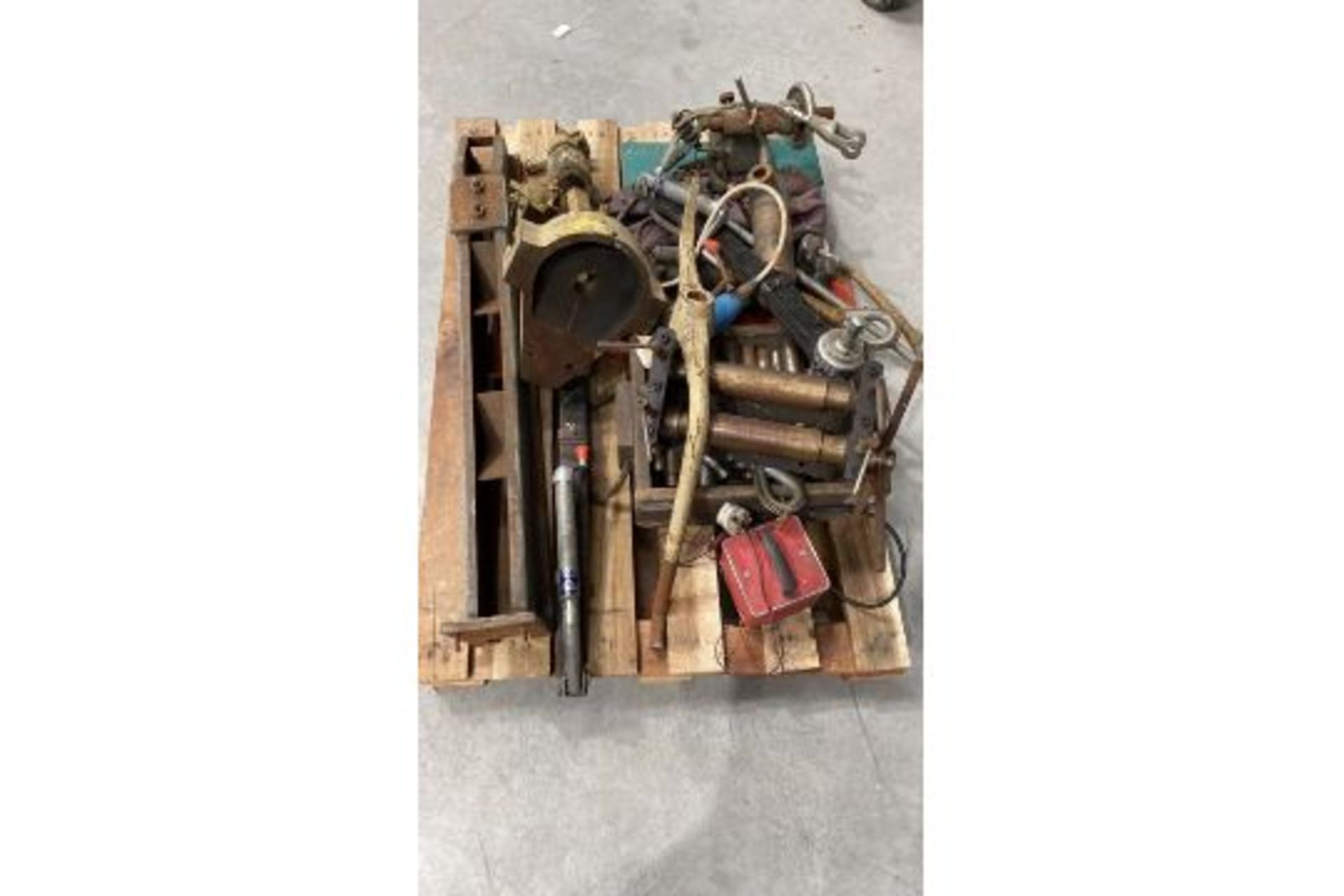 Mixed Pallet of Heavy Tools - Image 2 of 4