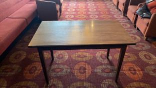 Large Rectangular Black Table