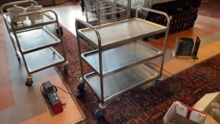 Stainless Steel Catering Trolley