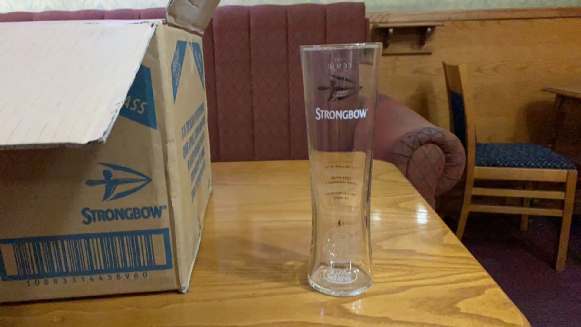 Strongbow Pint Glasses X11 - Image 4 of 6