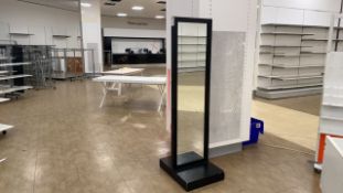Black Framed Freestanding Mirror