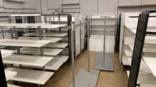 Row Of Miscellaneous Shop Fitting And Shelving