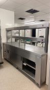 Stainless Steel Hot Cupboard Unit with Gantry