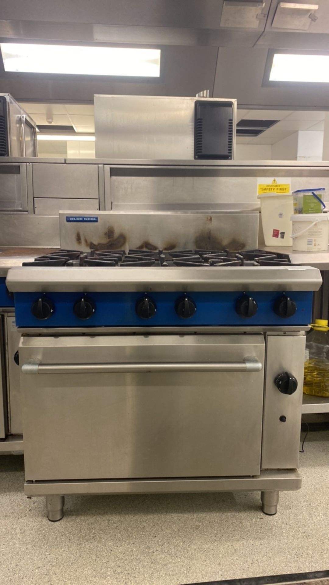 Blue Seal 6 Burner Range with Oven