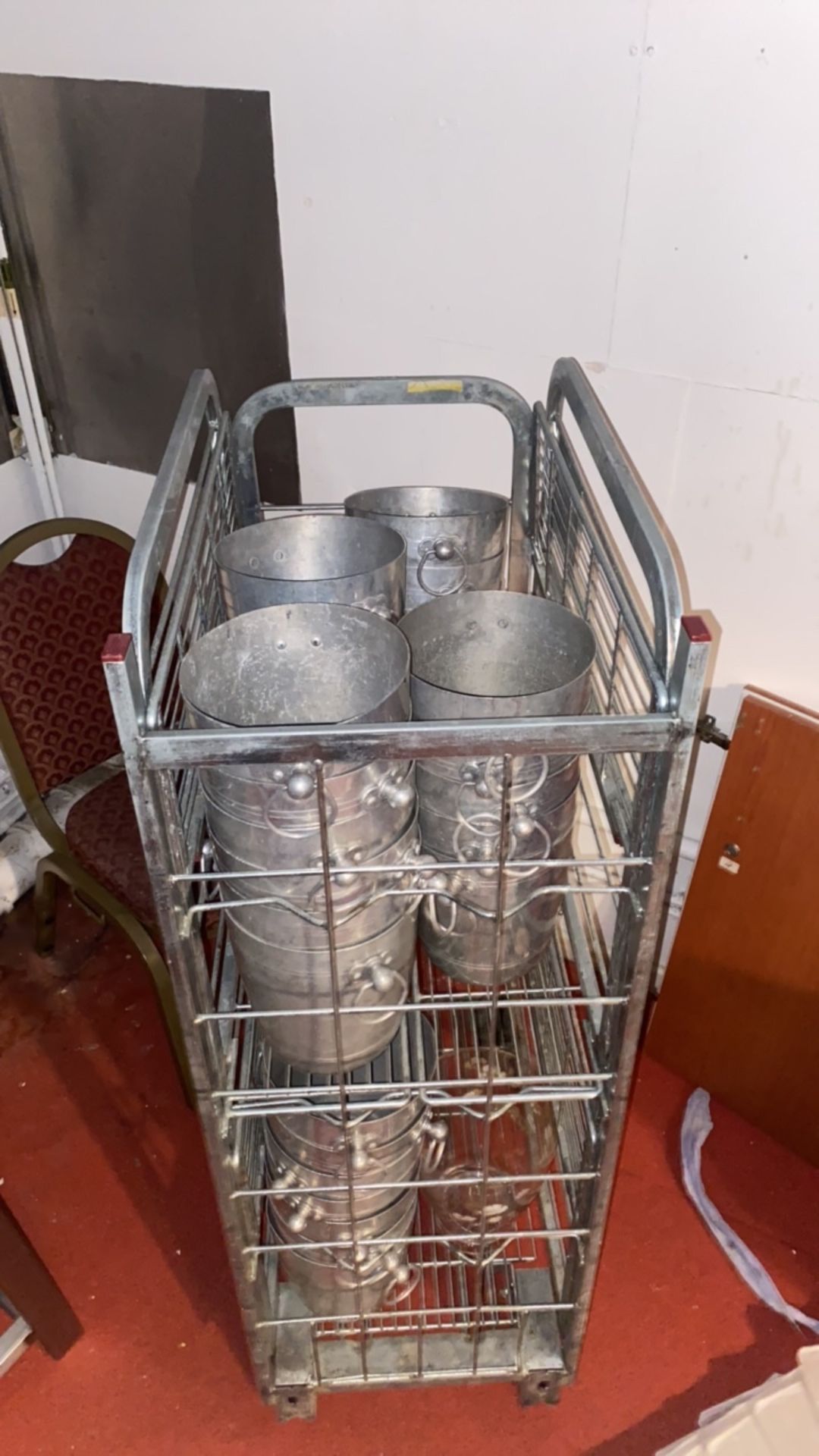 Ice Buckets with Catering Trolley - Image 2 of 3