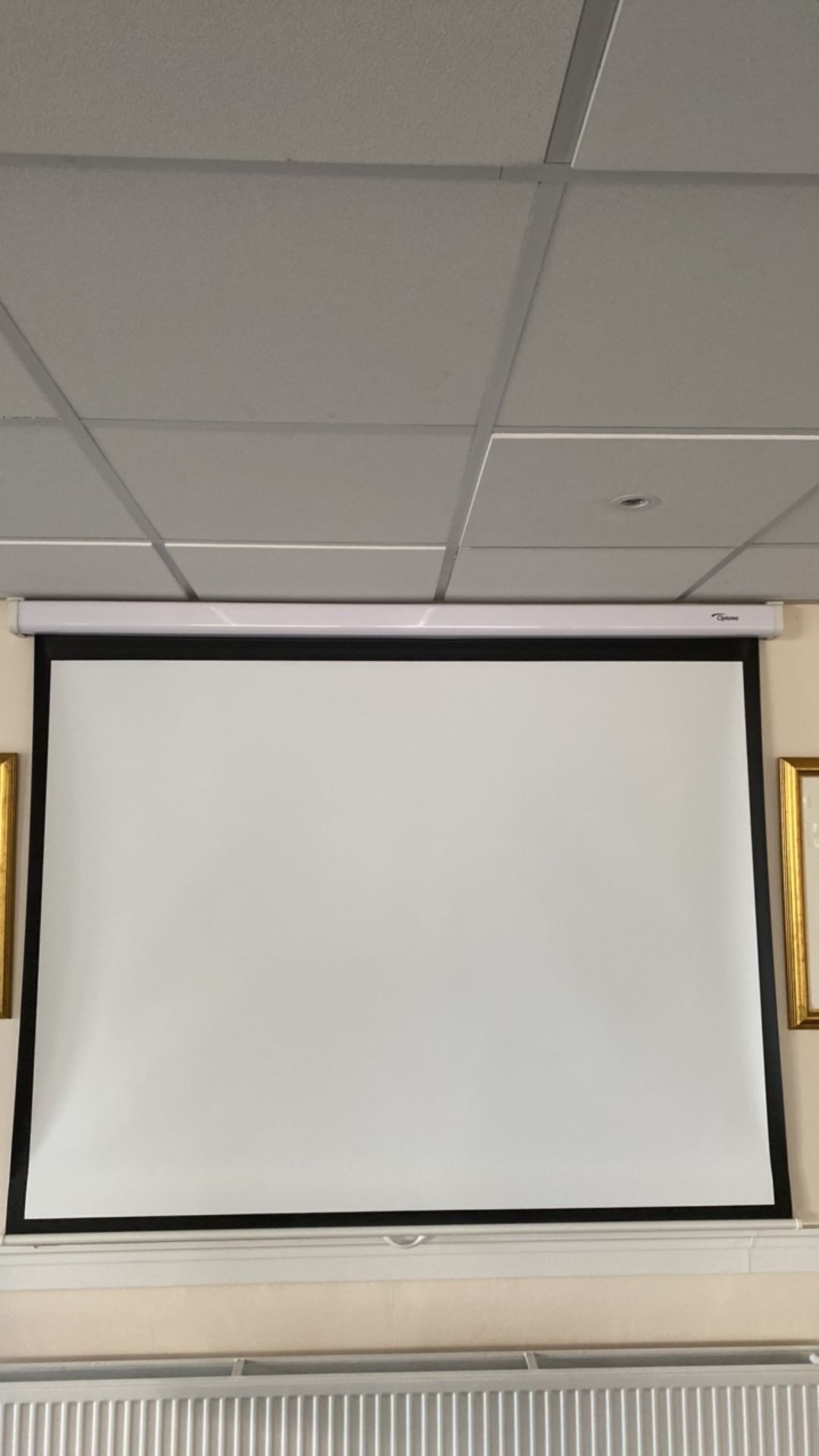 Optoma Projector Screen - Image 2 of 2