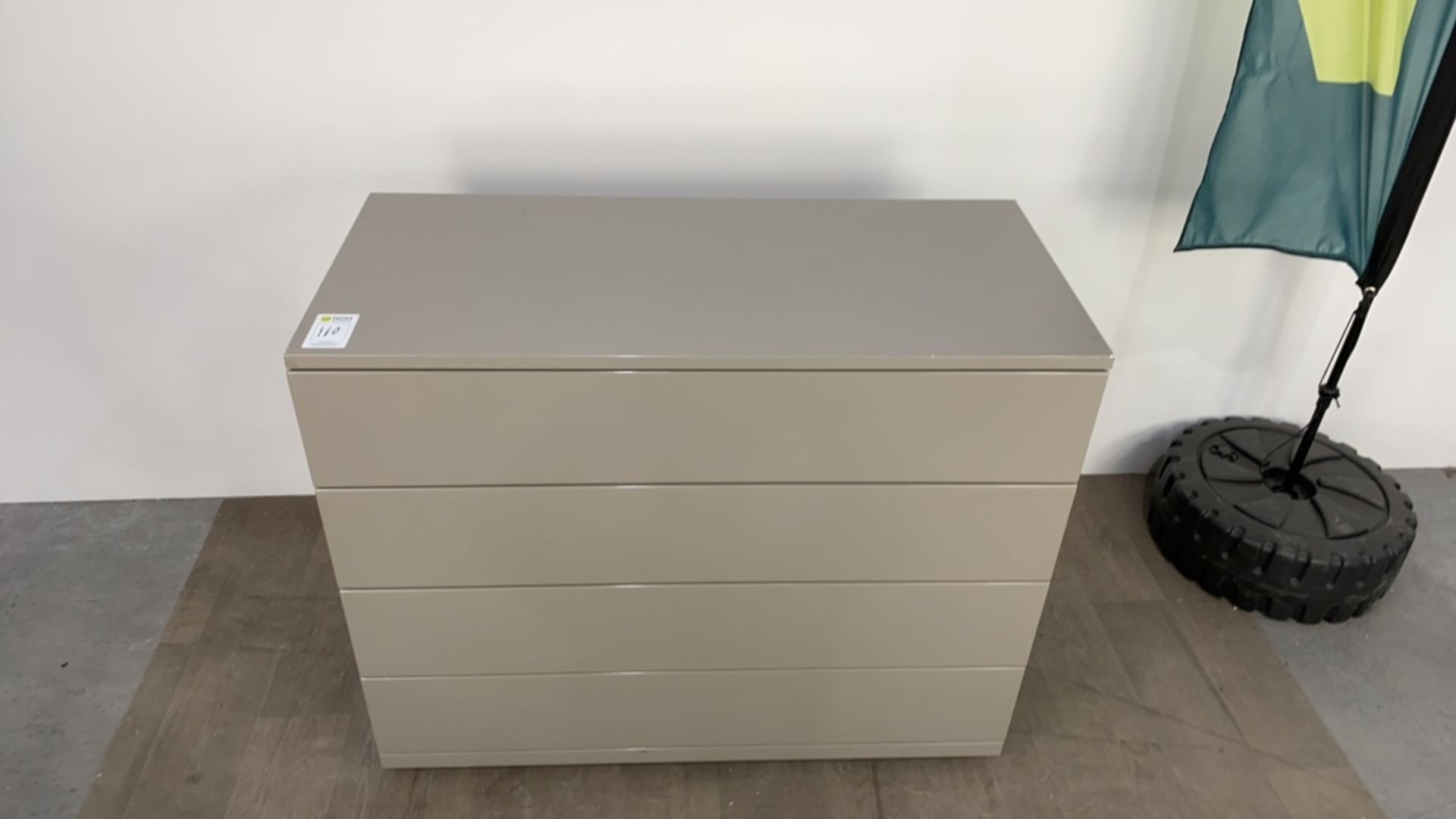 Chest Of Drawers - Gloss Grey - Image 2 of 4