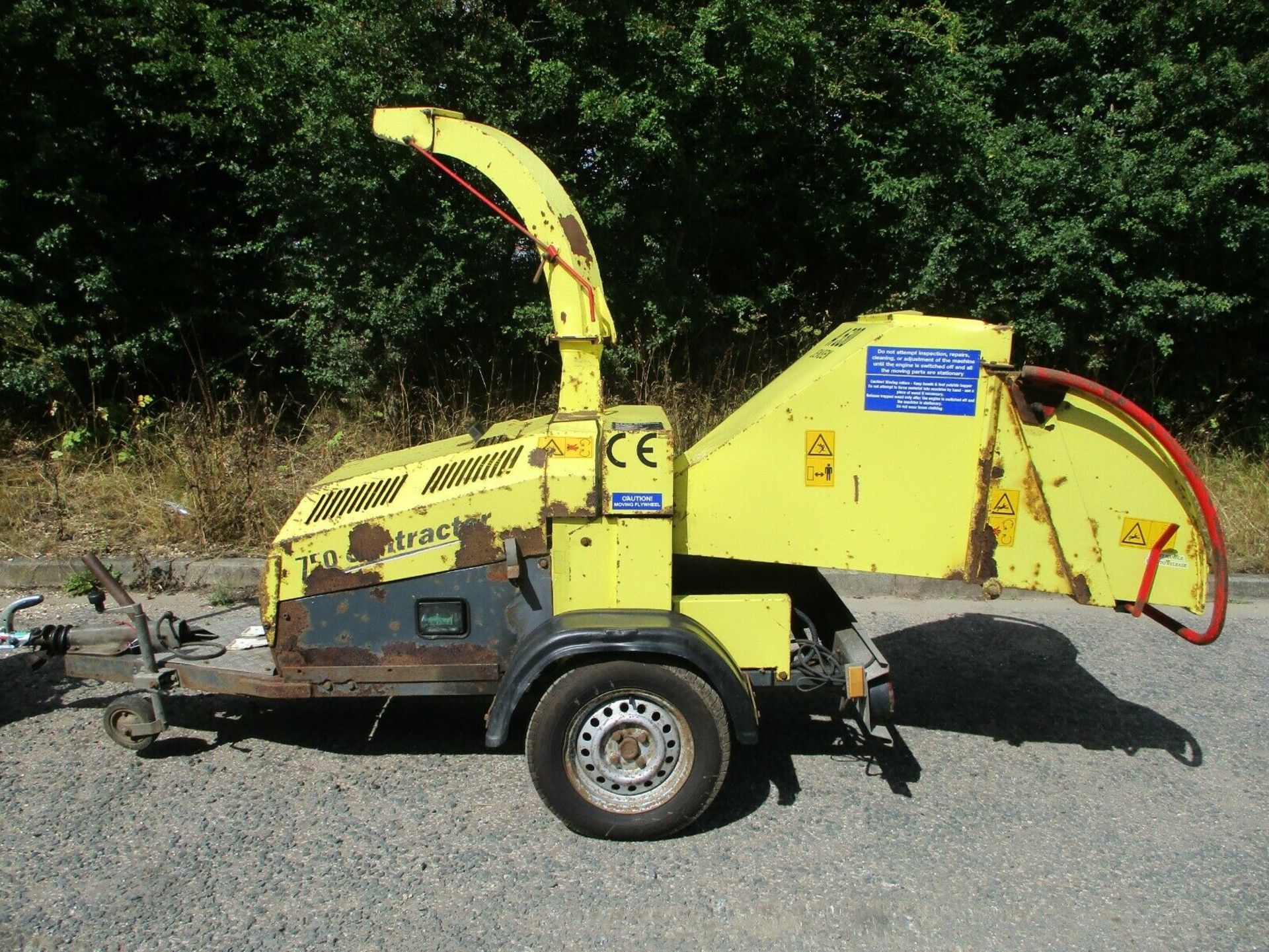 2010 Jensen A 530 Wood Chipper kubota engine shredder timberwolf bearcat