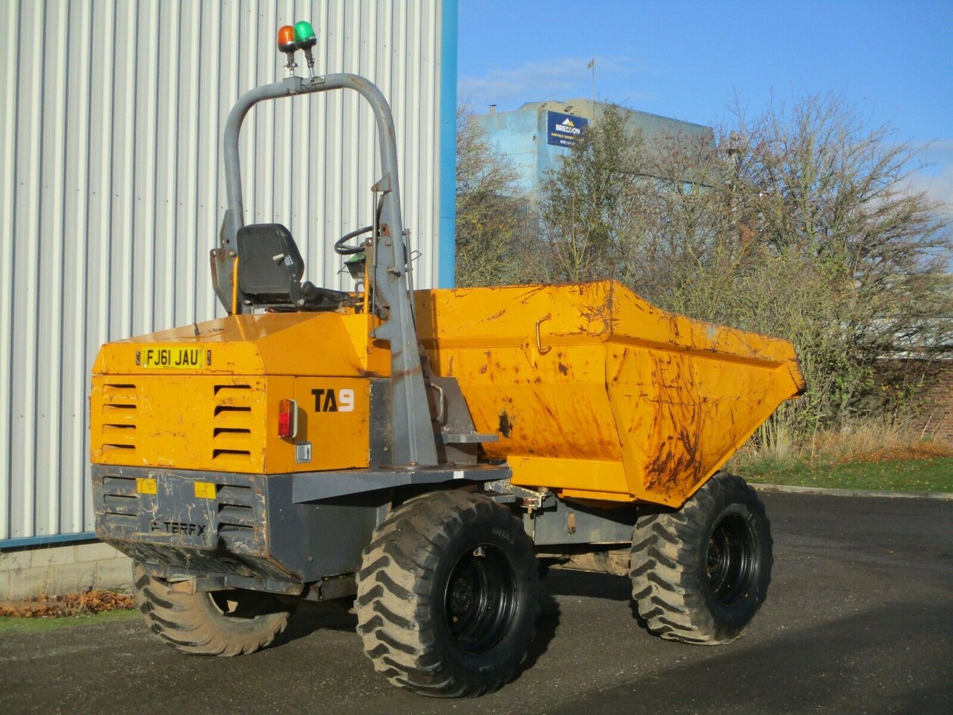 2011 Terex TA9 9 ton dumper Thwaites Benford Perkins engine turbo - Image 6 of 10