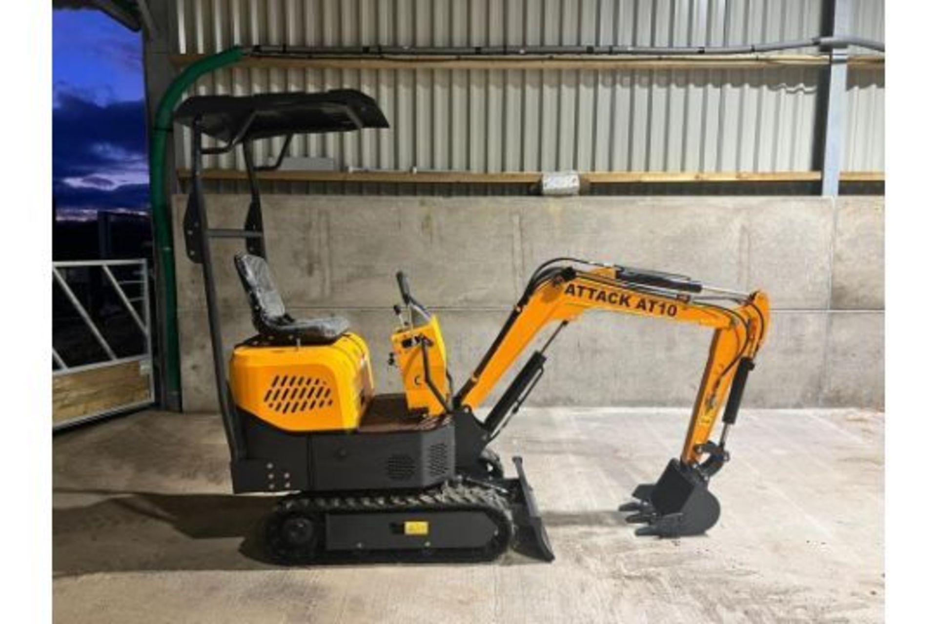 New And Unused Attack AT10 1 Ton Mini Digger - Image 14 of 14