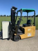 Cat 1.6 Tonne Electric Forklift Truck