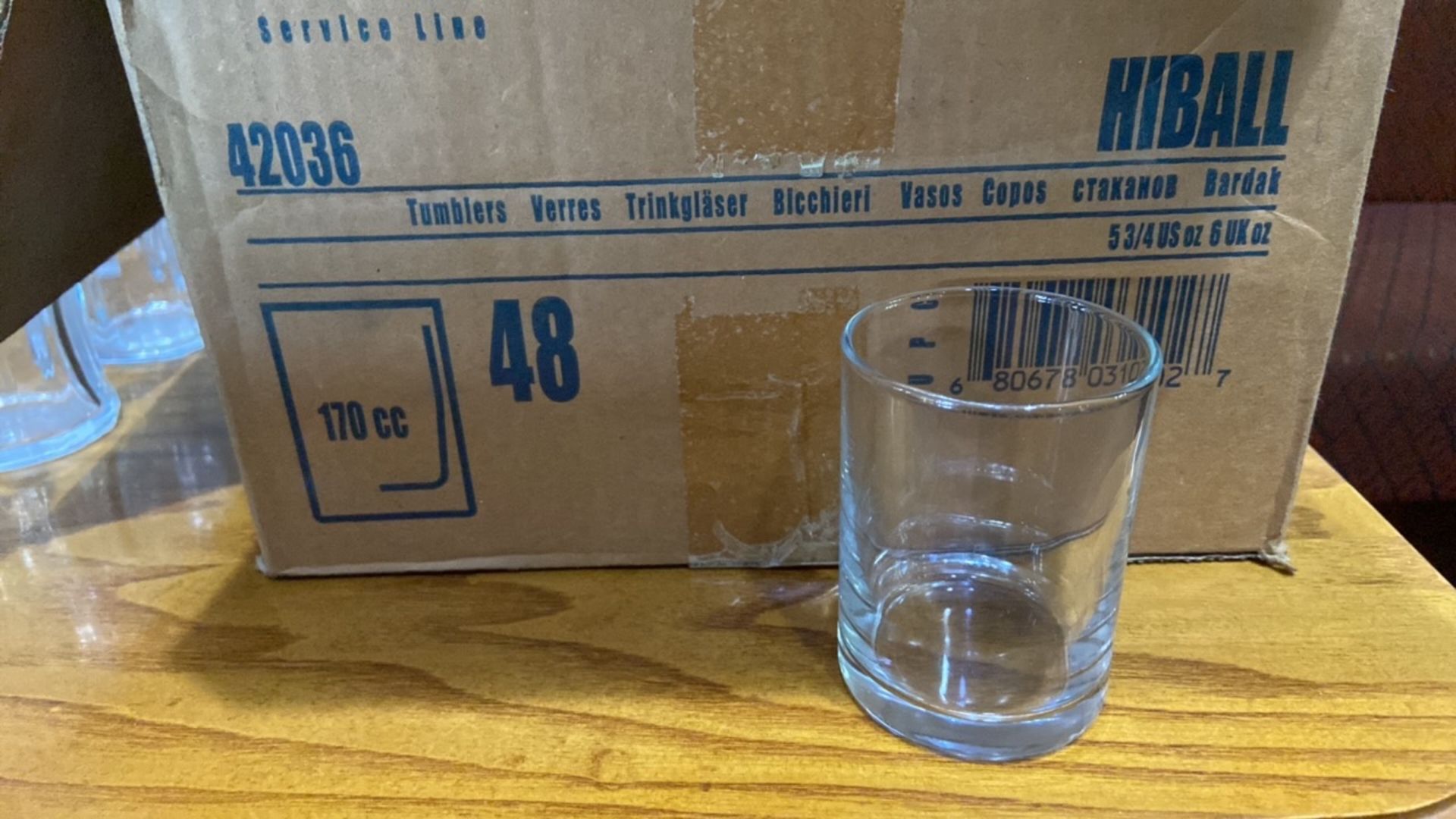 Tumblers 170cl X48