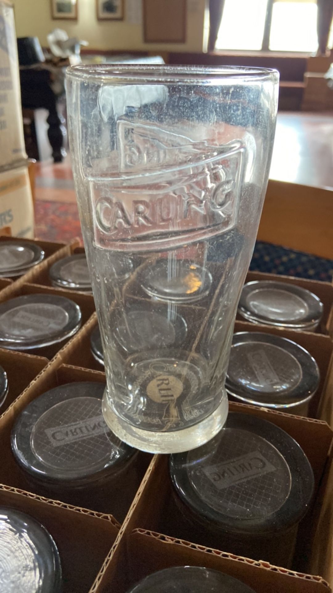 Carling Pint Glasses