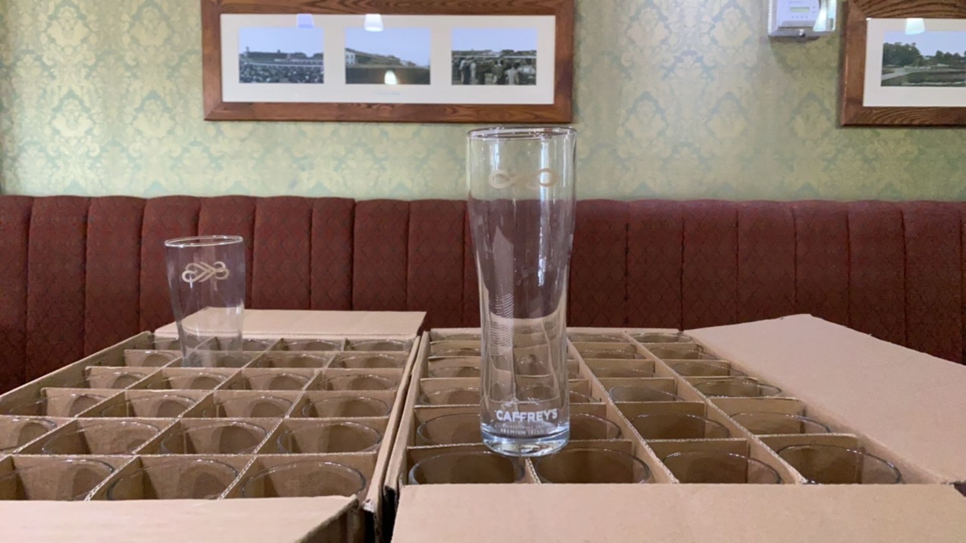 Quantity Of Caffreys Pint Glasses - Image 3 of 4