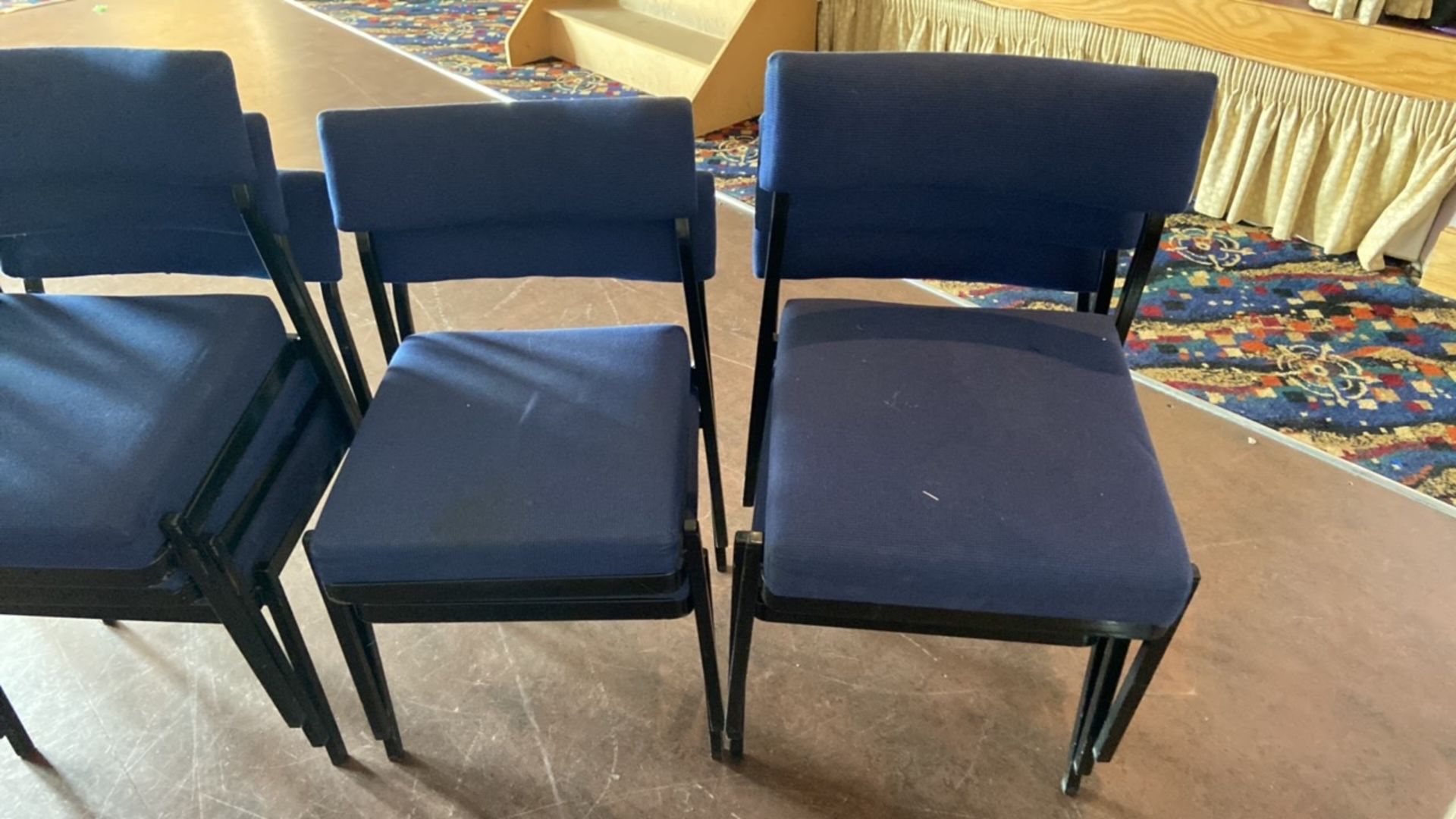 Blue Conference Chair X12 - Image 2 of 3