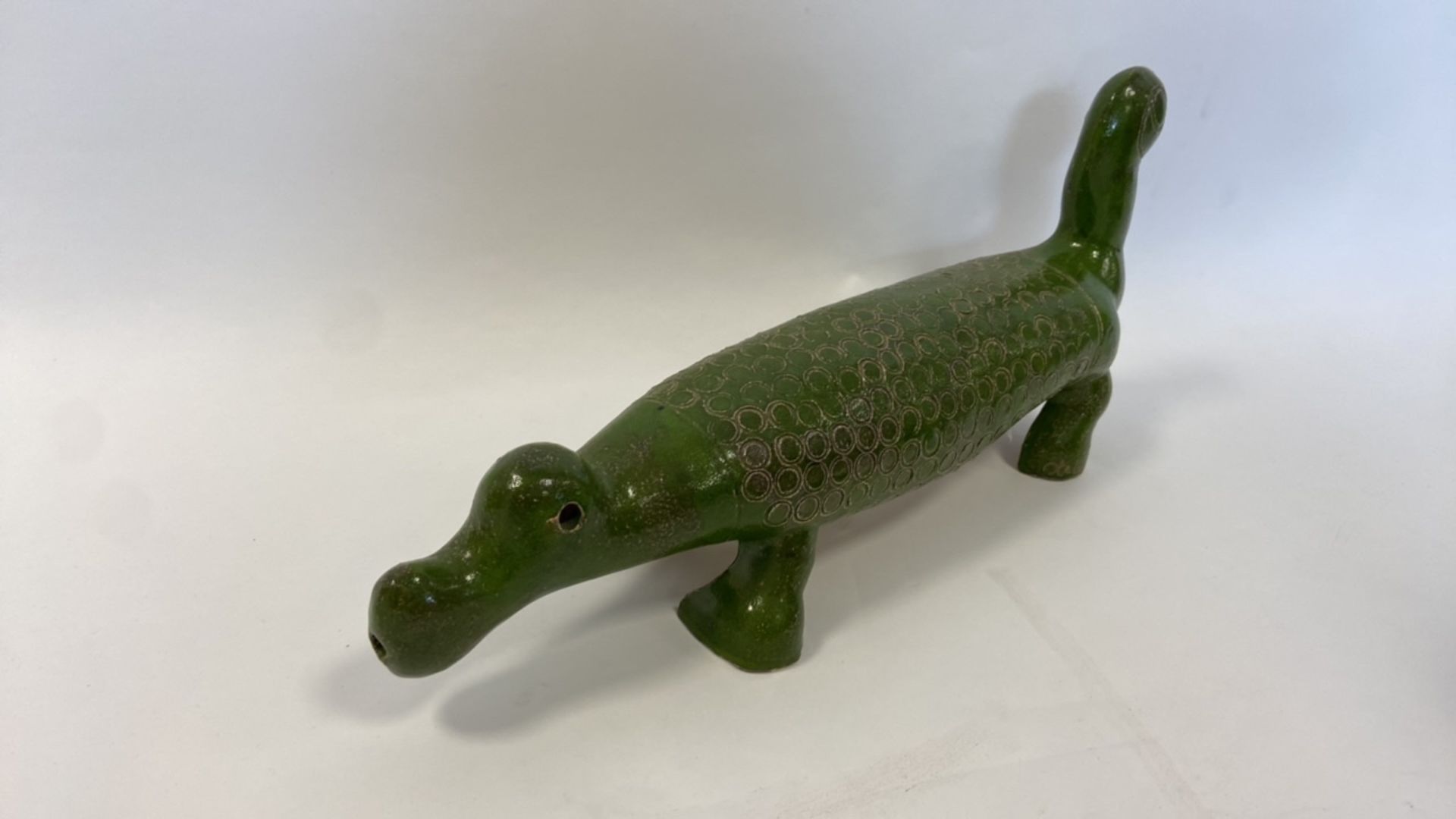 Tortoise one end & Platypus Green Orniment - Image 3 of 8