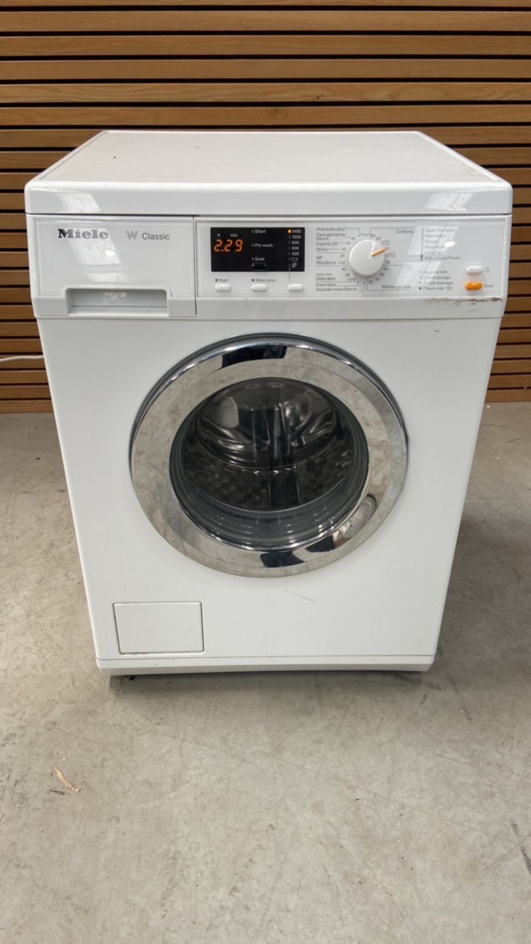 Miele W Classic Washer