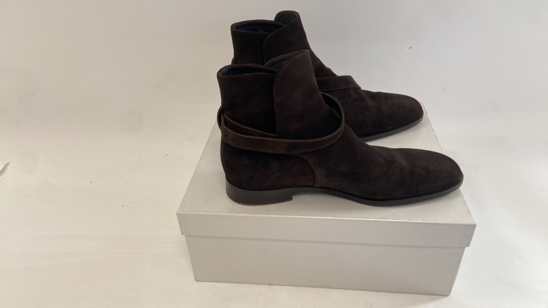 Emporio Armani Delave Cow Suede Boots - Image 2 of 6