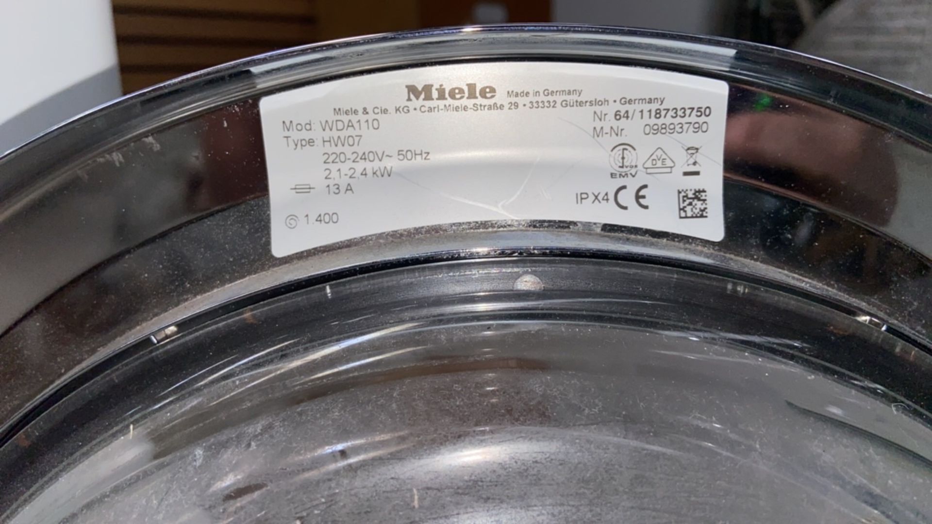 Miele W Classic Washer - Image 3 of 4