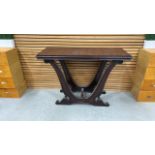 English Oak Console Table -By John Richard