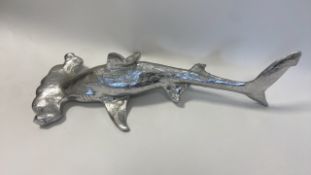 Silver Hammer Head Shark