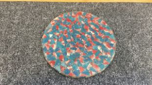 Glass Mosaic plate