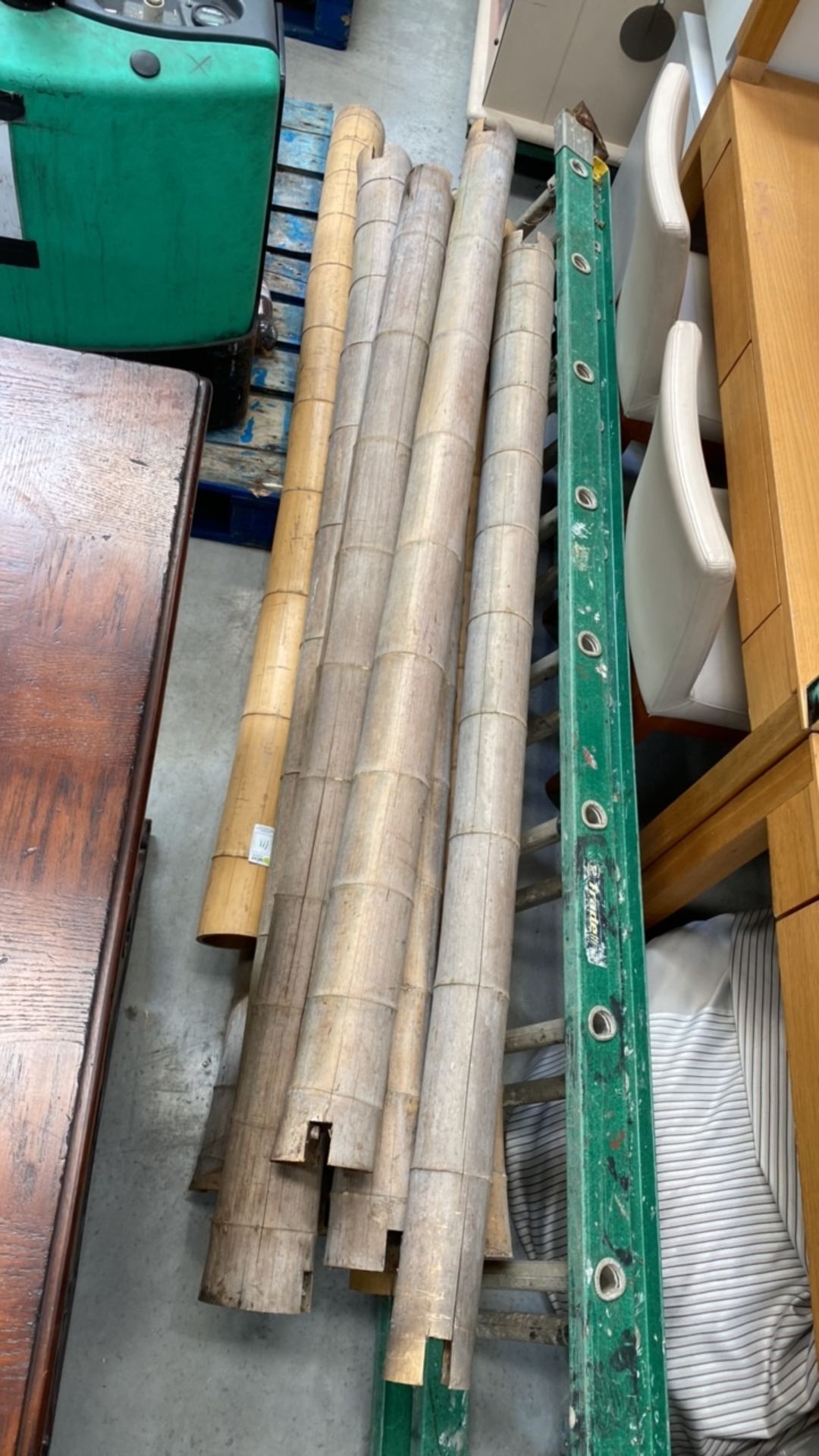 Job Lot Of 12 Bamboo Sections - Image 2 of 5