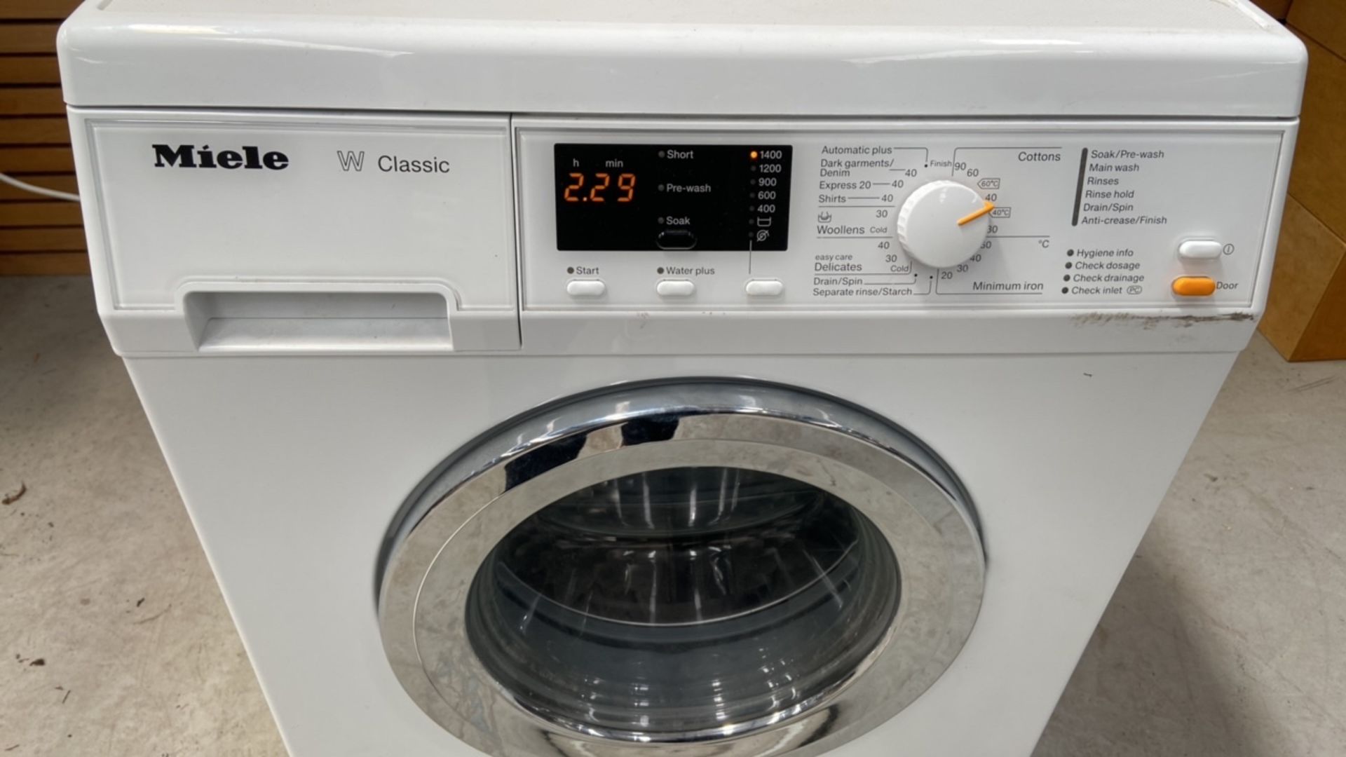 Miele W Classic Washer - Image 2 of 4