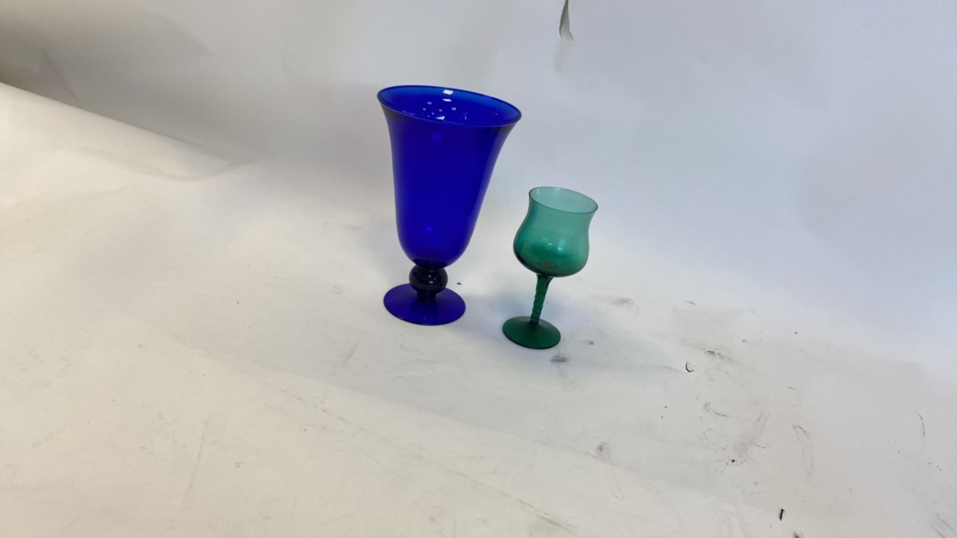 Blue Vases 2x - Image 3 of 4