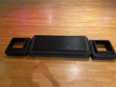 2x Gym Step With 4 Height Adjusters