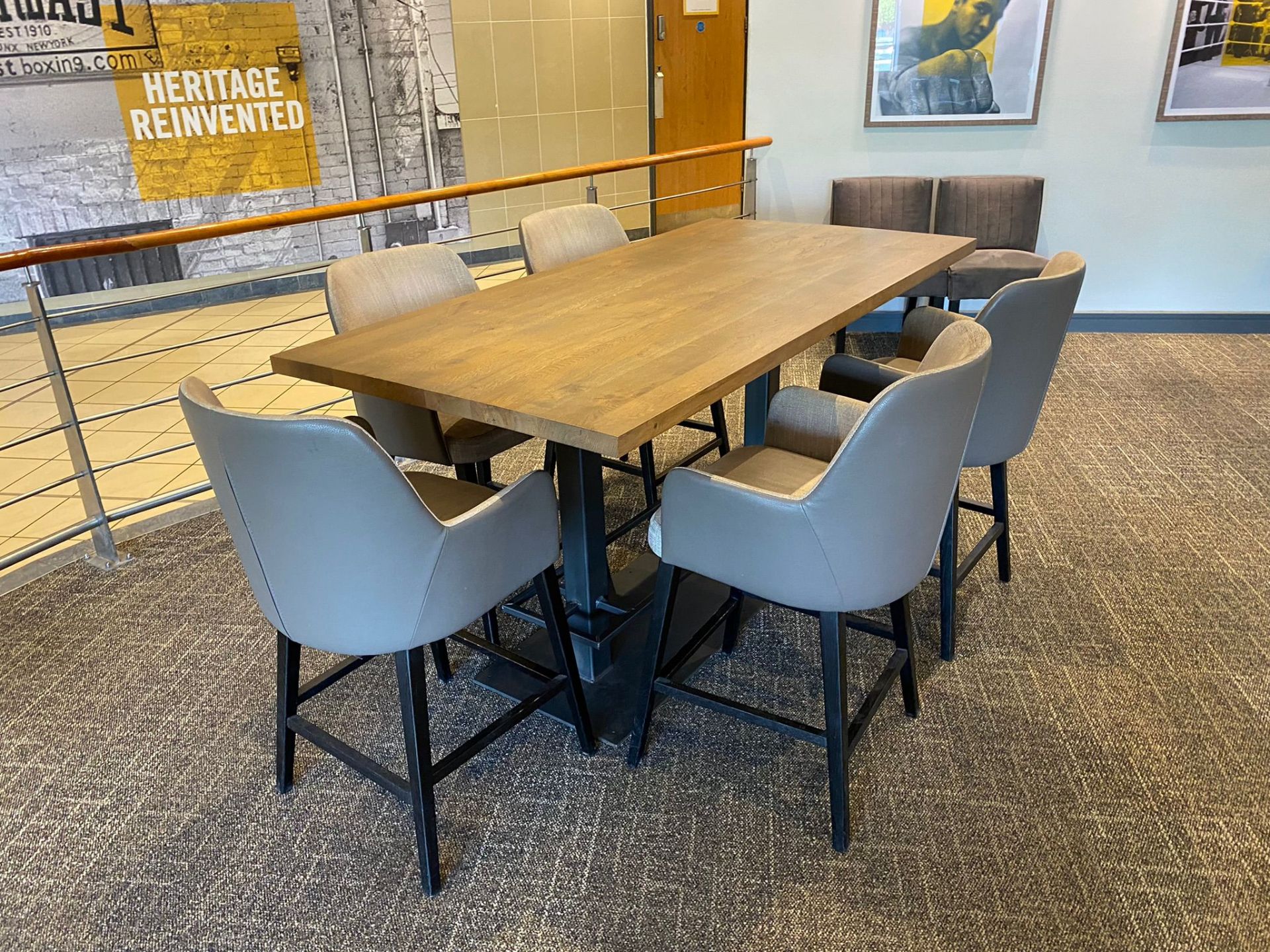 Rectangular Table With 5 Chairs