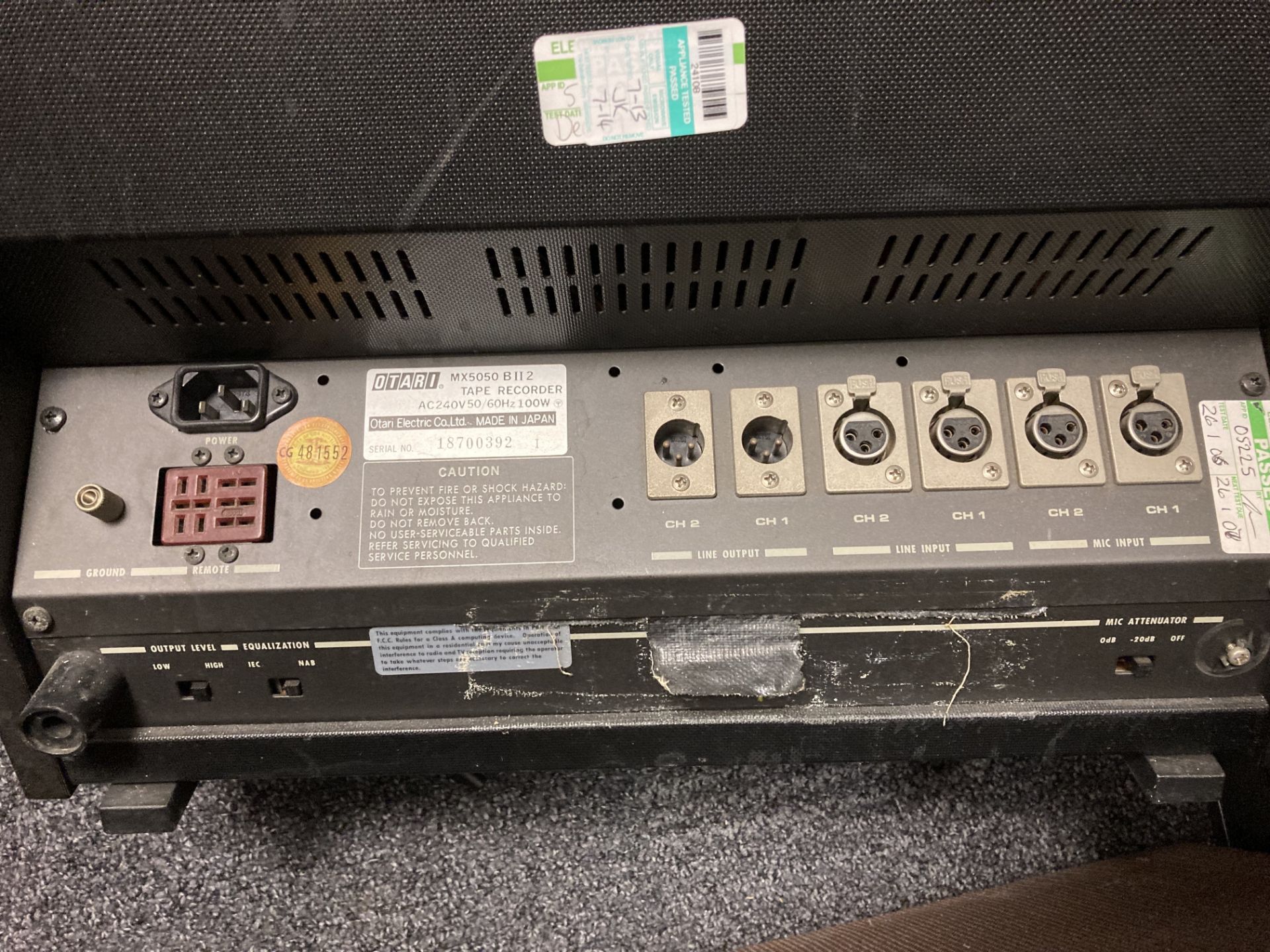 Otari MX 5050 tape machine - Image 2 of 2