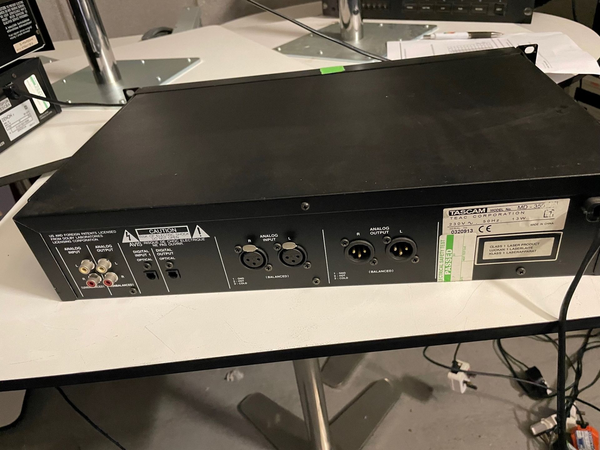 TASCAM MD-350 Serial No. 0320910 - Image 2 of 2
