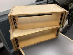 Wooden rack mount unit