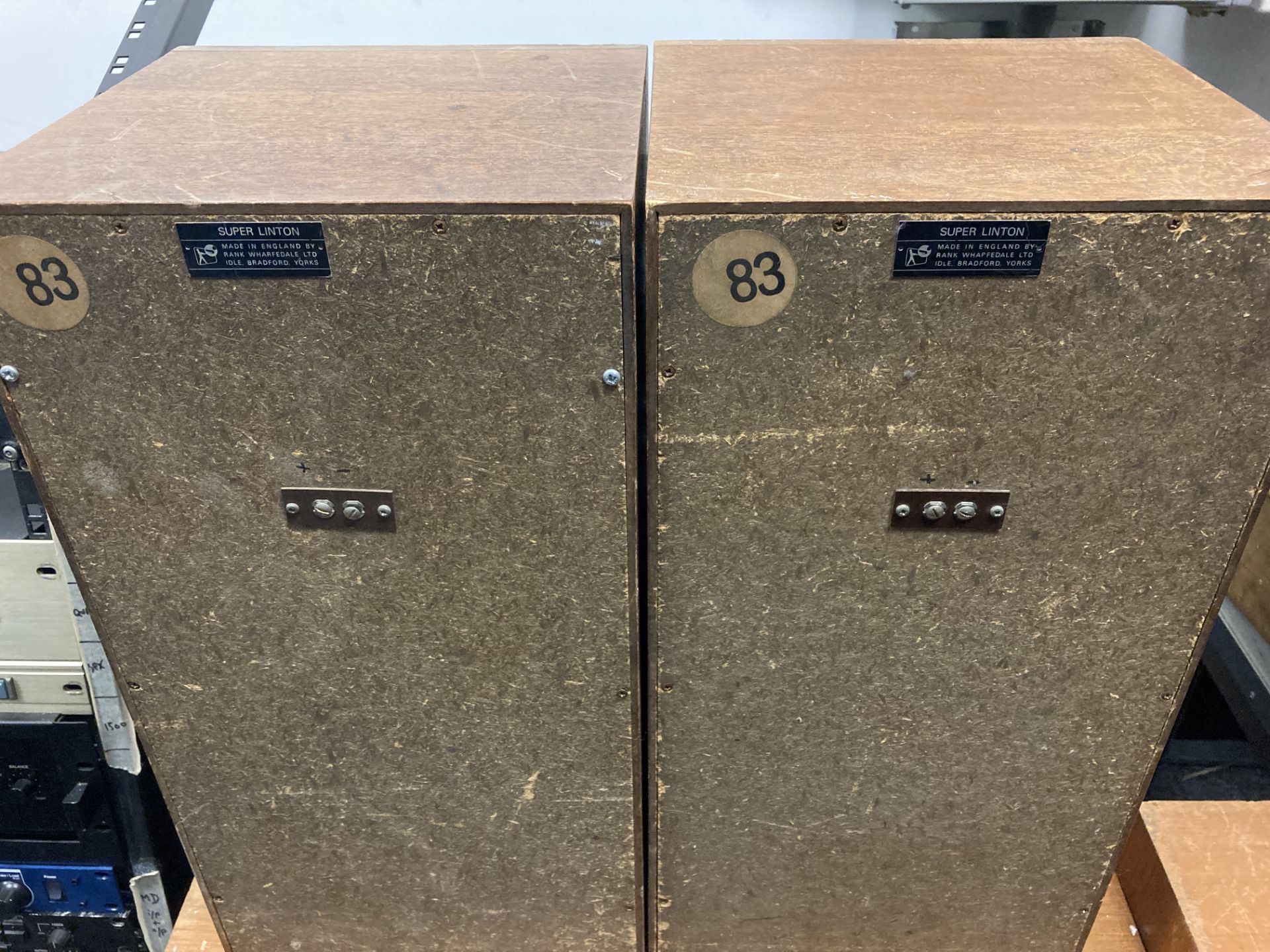 Wharfedale Super linton speakers pair - Image 2 of 2