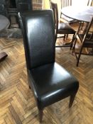 Pleather Chair X9