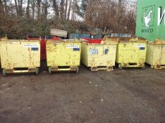 Forklift Tipping Skips for Telehandler Forklifts