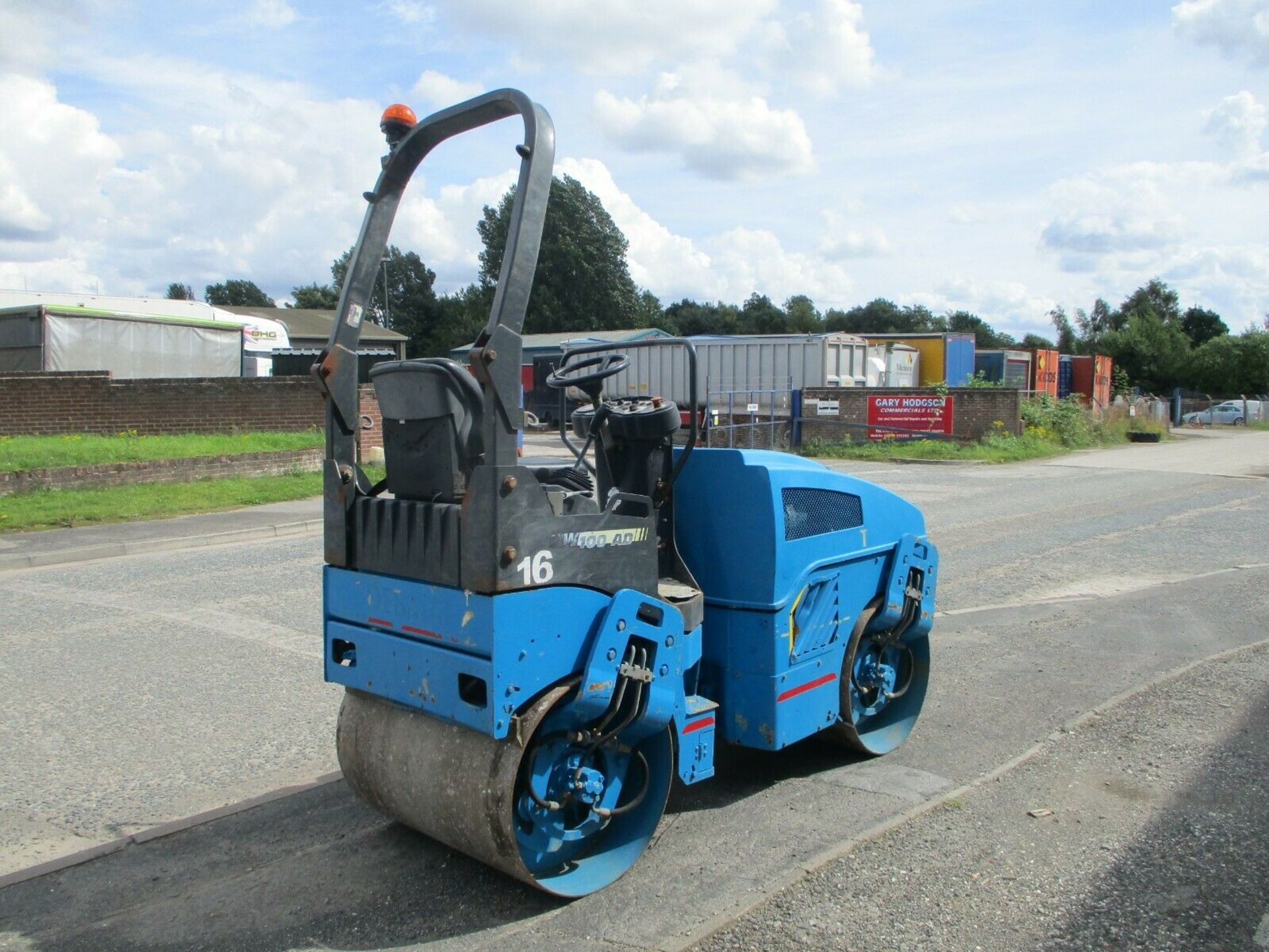 2007 Bomag BW 100 Terex benford tv 100 120 80 vibrating roller ride on - Image 6 of 9