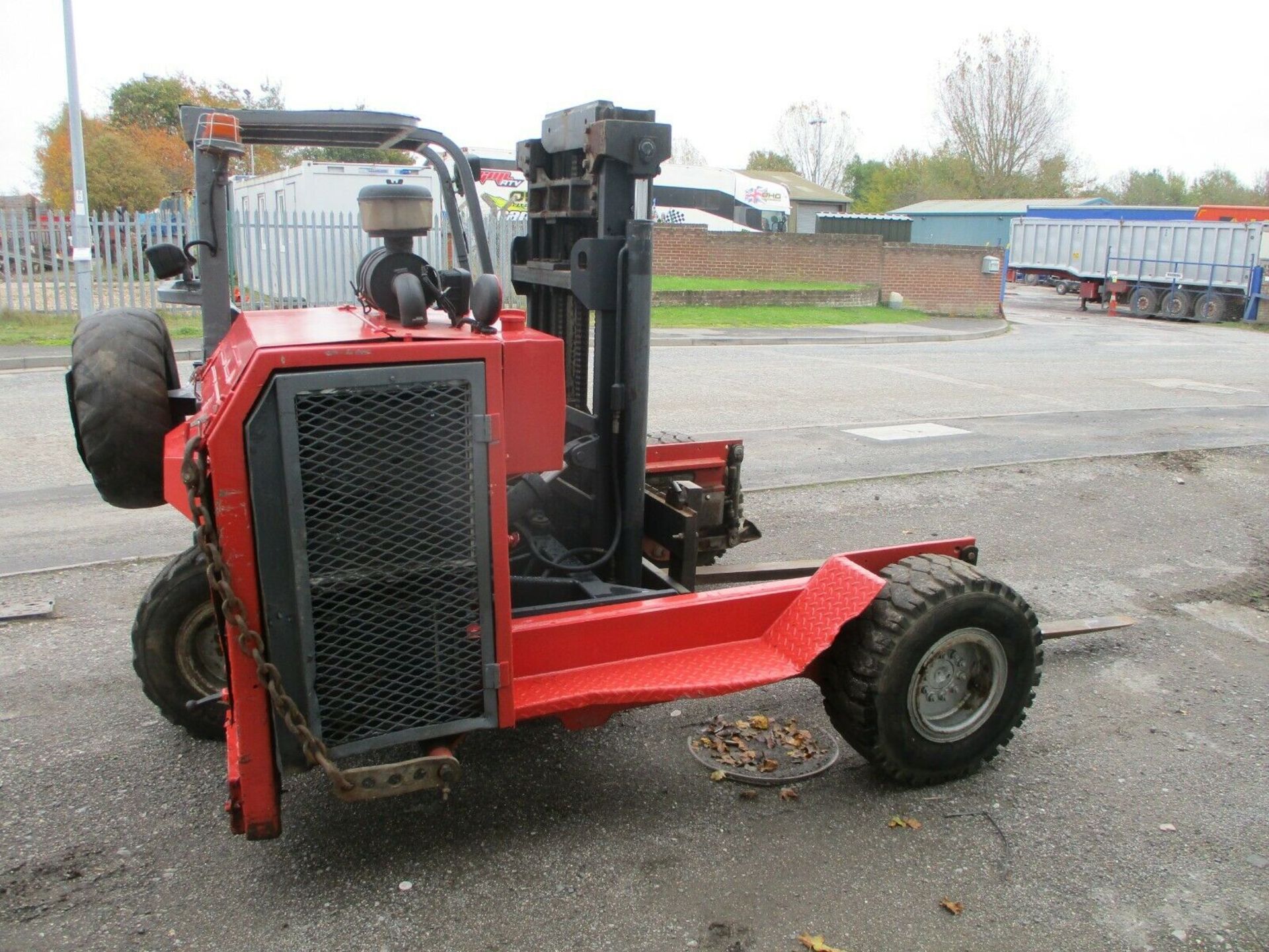 Moffett mounty truck mounted forklift fork lift poultry spec - Image 4 of 8