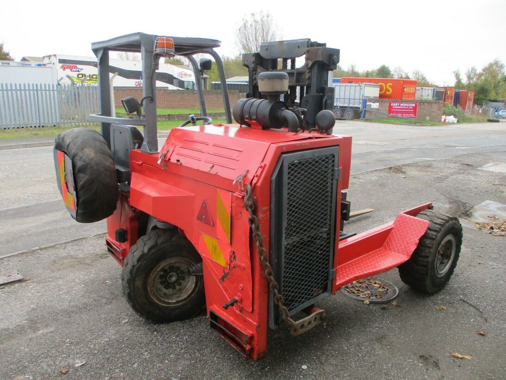 Moffett mounty truck mounted forklift fork lift poultry spec - Image 3 of 8