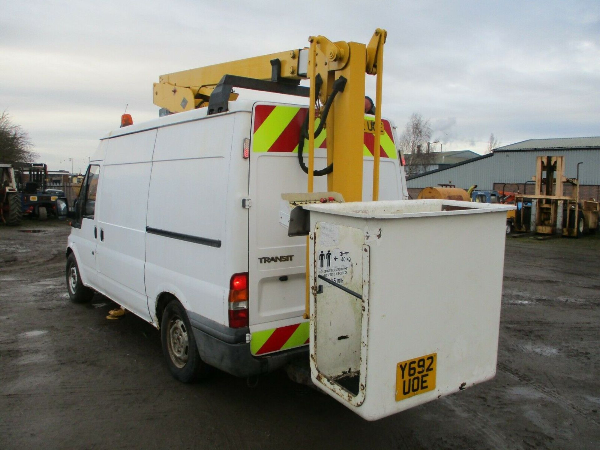 Ford Transit cherry picker scissor lift access platform van mount mounted - Image 4 of 12