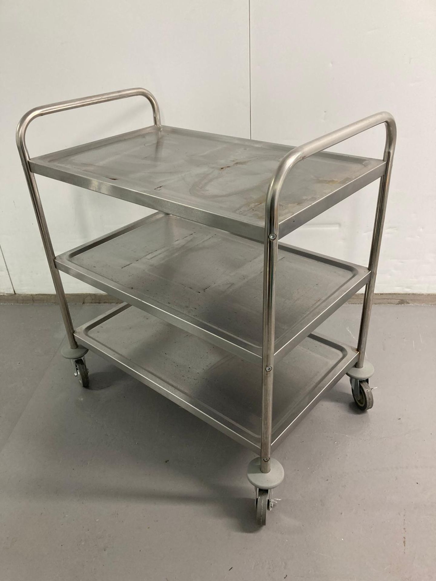 Vogue Stainless Steel Trolley - Image 3 of 5