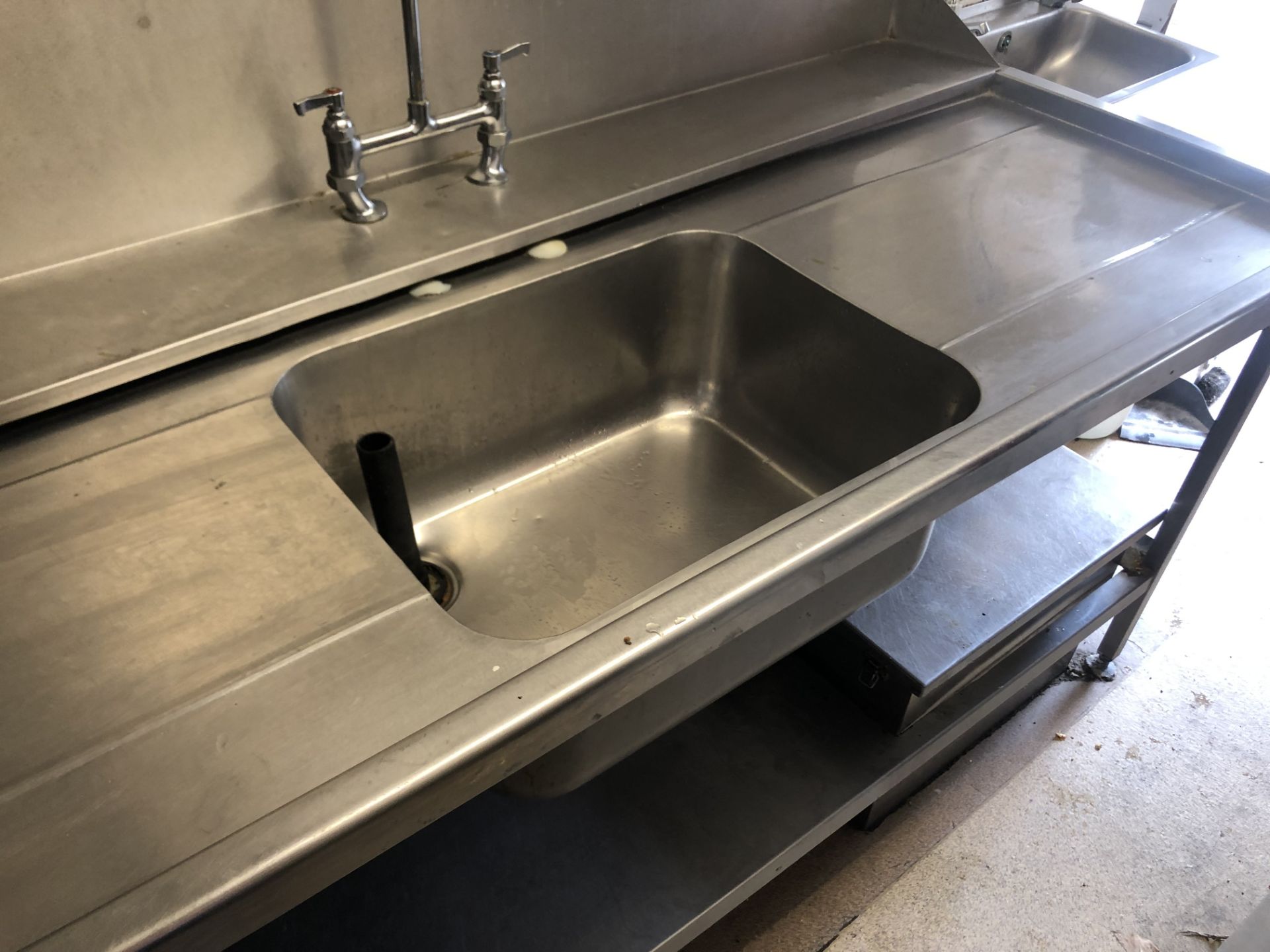 Stainless Steel Sink Unit with Tap