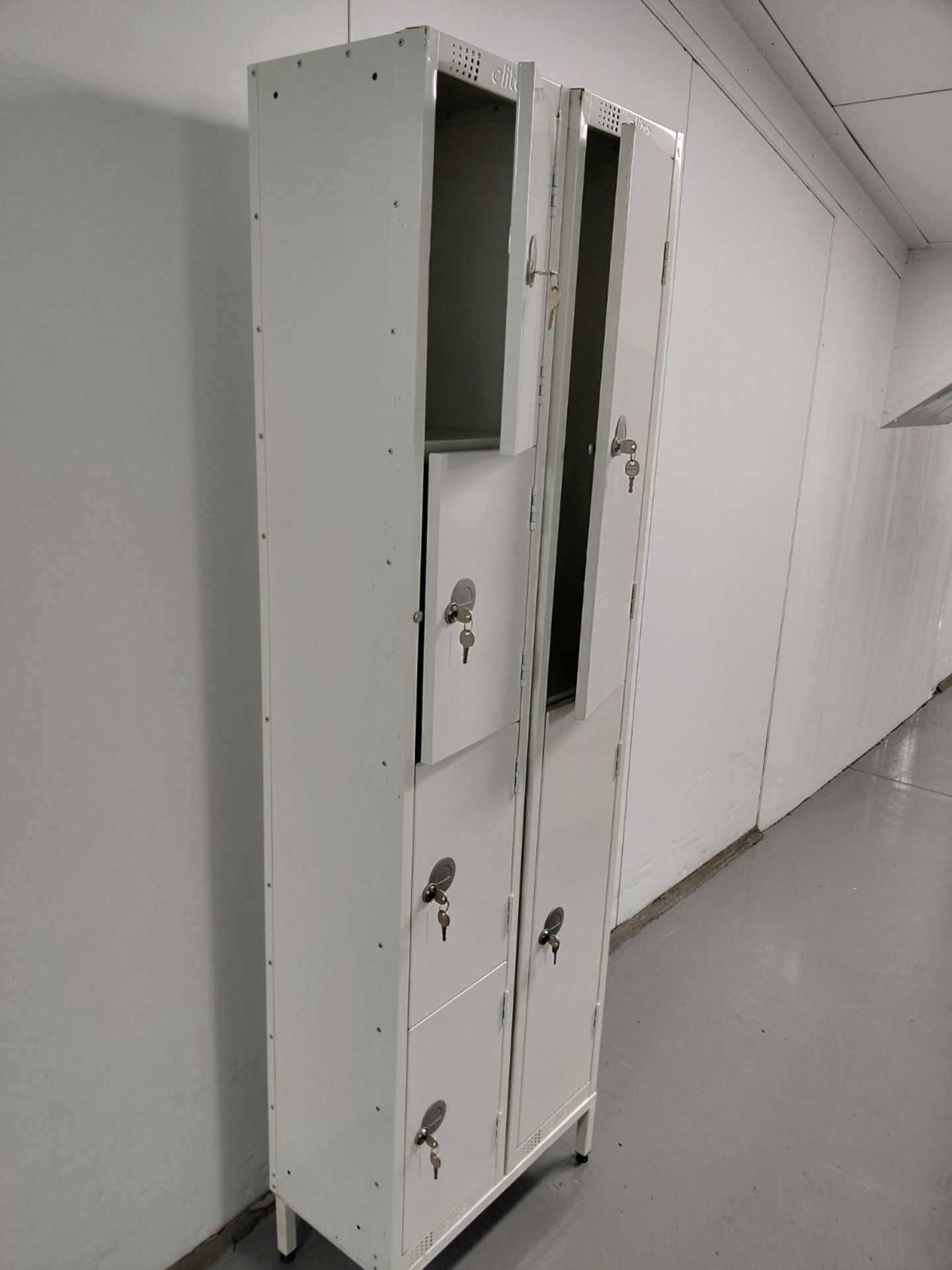 Metal Lockers with Stand - Image 2 of 5