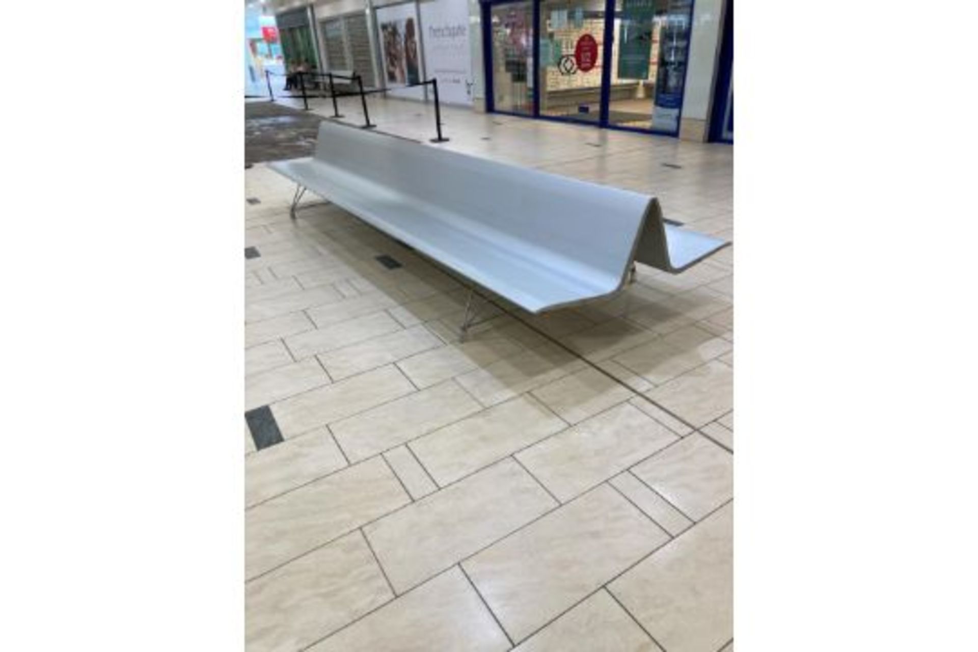 Double Sided Seating Bench x3