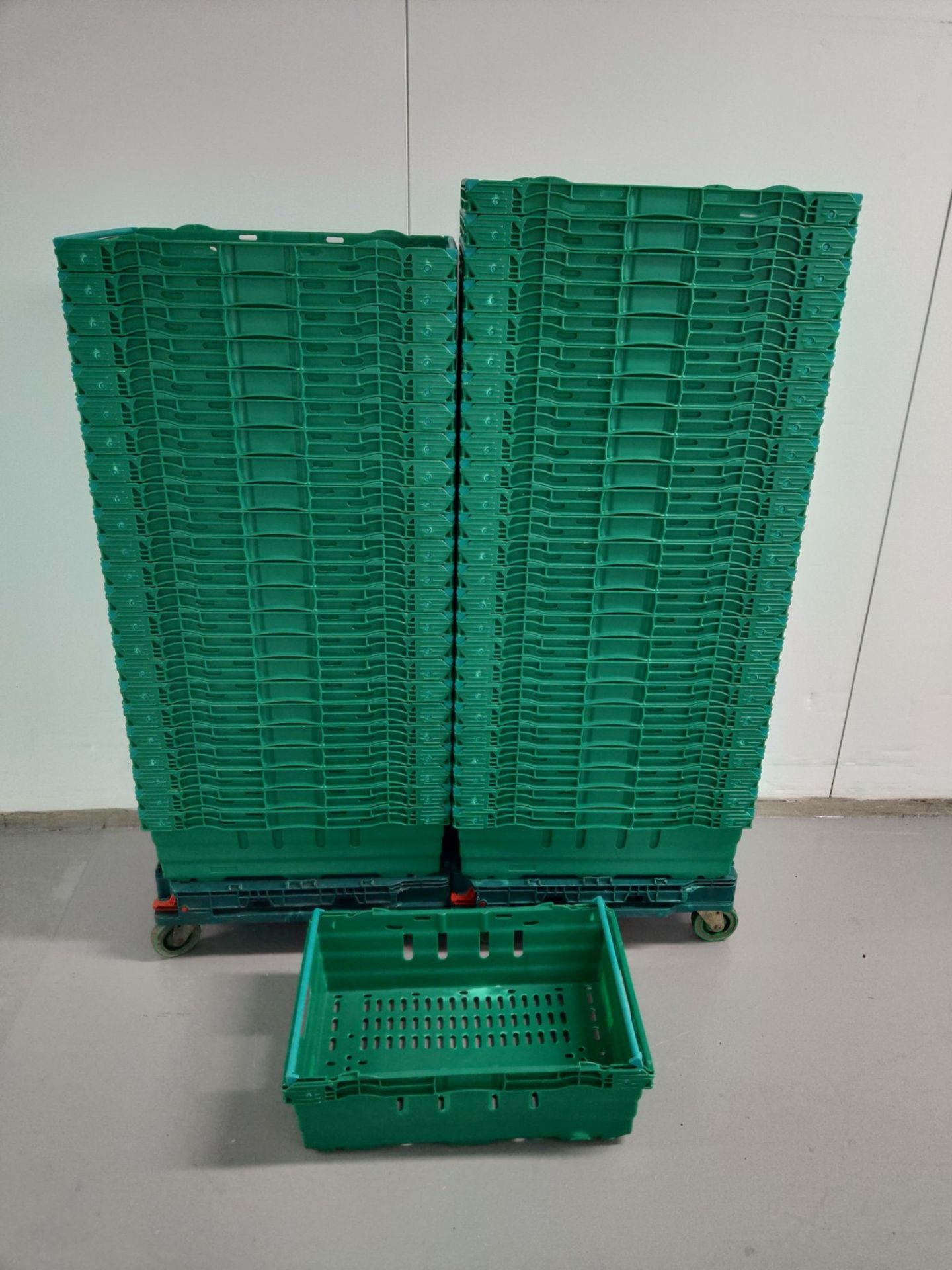 Tote Box Ventilated Supermarket Crate