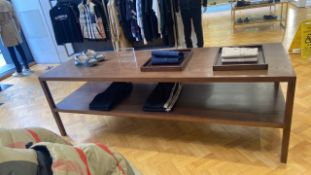 Display Table Dark Wood