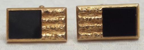 Vintage 9ct Gold Cufflinks