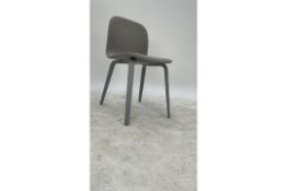 Grey urban style chair x5