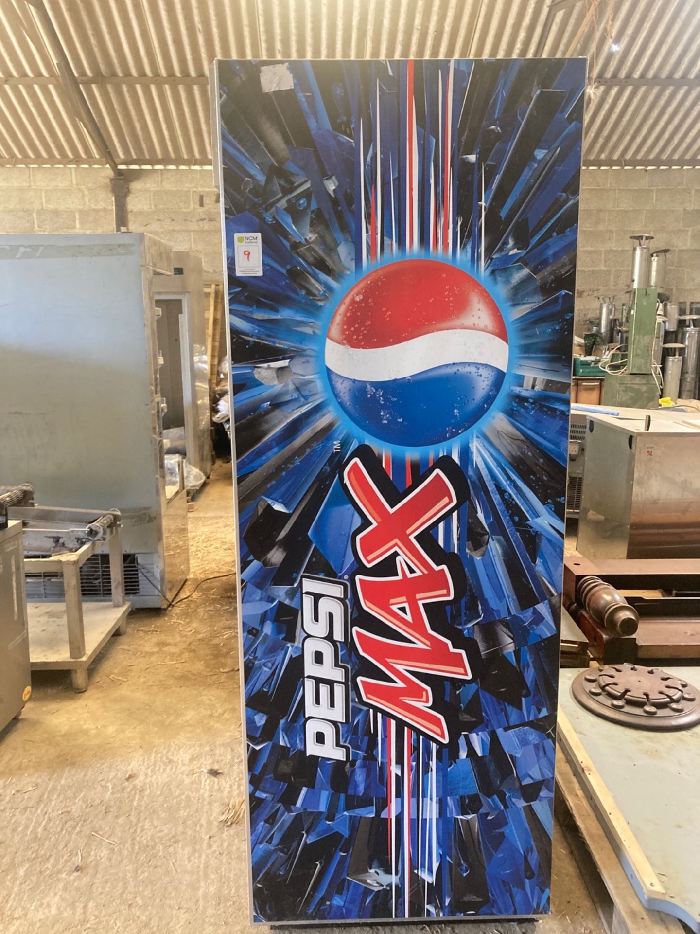 Double door Pepsi Max bottle fridge - Image 4 of 7